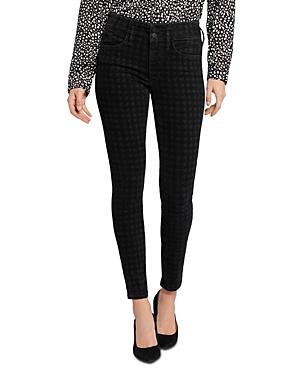 Nydj Ami Hollywood Skinny Jeans In Houndstooth