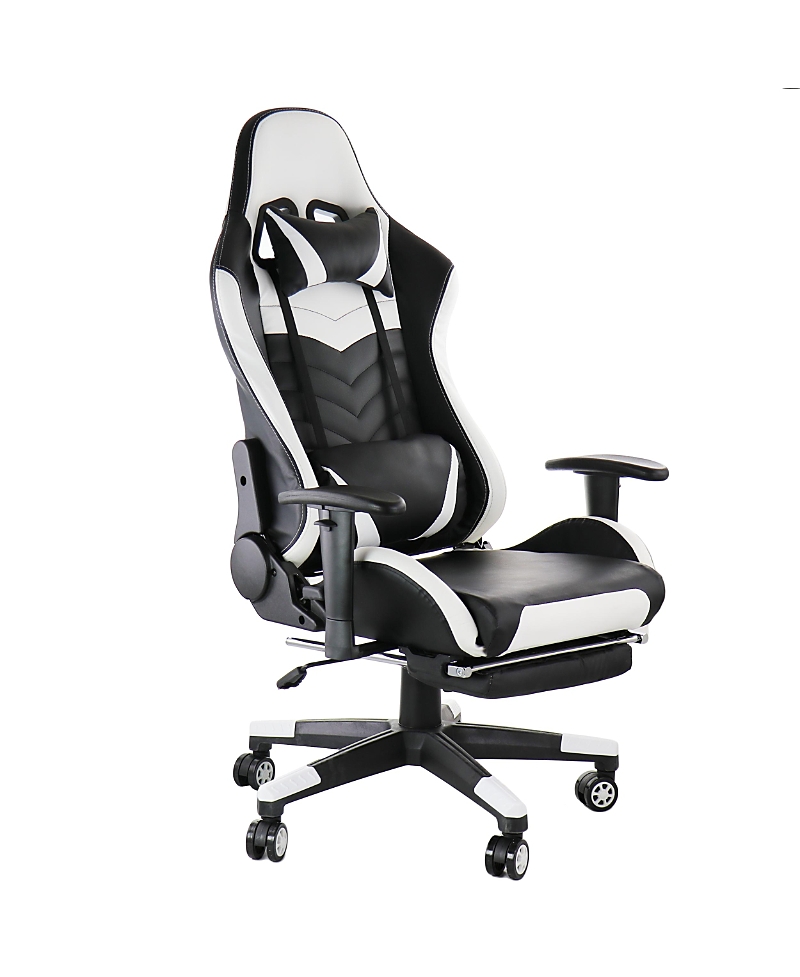 Gamefitz Gaming Chair In Black And White
