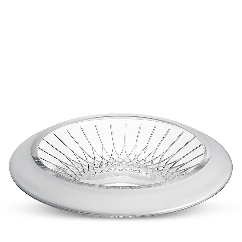 Waterford Lismore Arcus Low Bowl In Clear