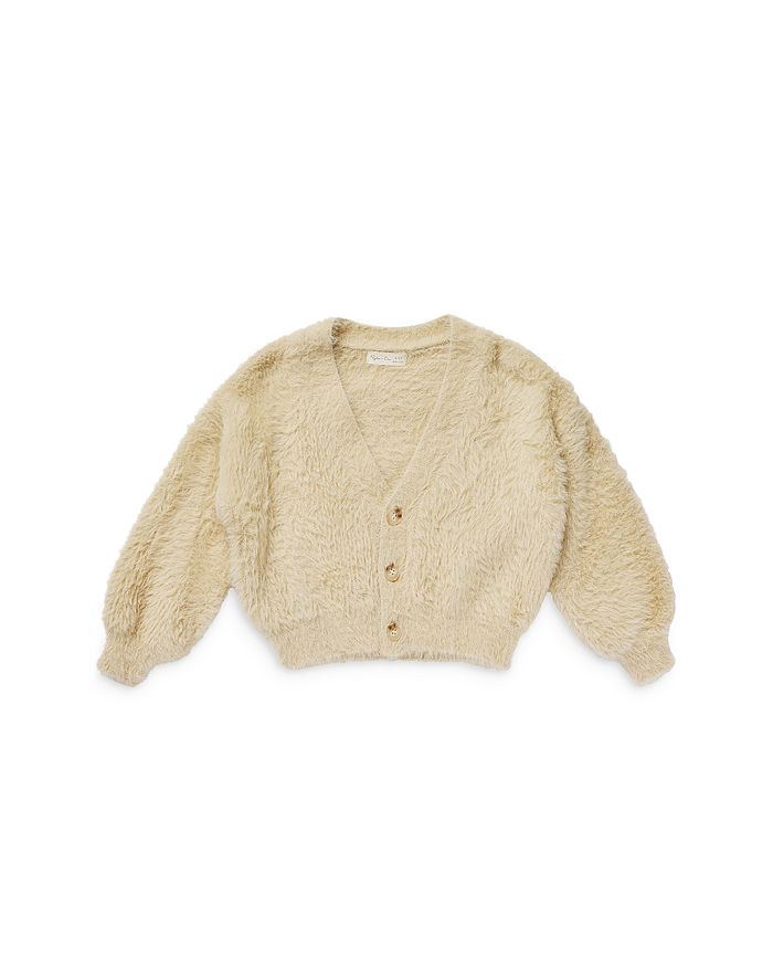 Rylee + Cru Boxy Crop Cardigan in Flowers