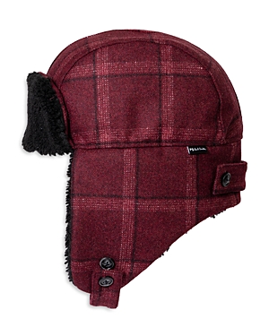 Paul Smith Wool Trapper Hat In Red