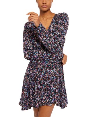 Joie Rowley Long Sleeve Mini Dress Bloomingdale s