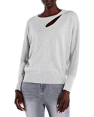 Shop Nic + Zoe Nic+zoe Soft Sleeve Twist Sweater In Reflection