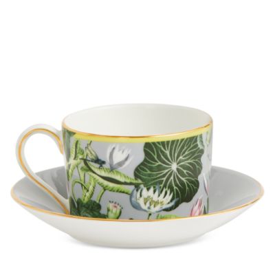 Wonderlust Waterlily Teacup & Saucer Set
