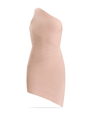 Asymmetric One Shoulder Mini Dress