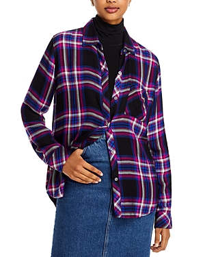 Rails Hunter Shirt In Electric Blue