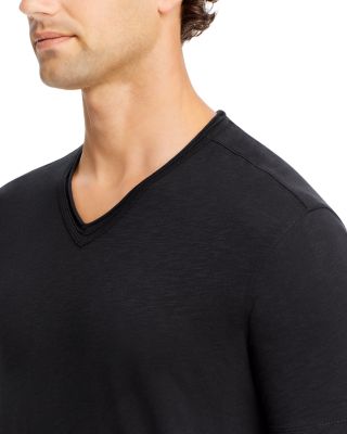 Slub V-Neck Tee