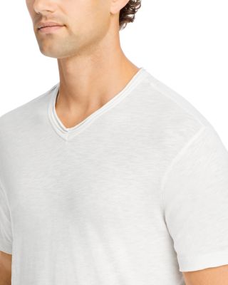 Slub V-Neck Tee
