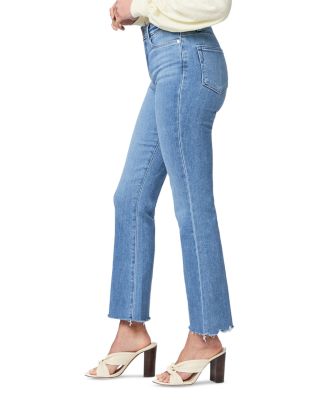 Claudine High Rise Ankle Flare Jeans in Darling Hem