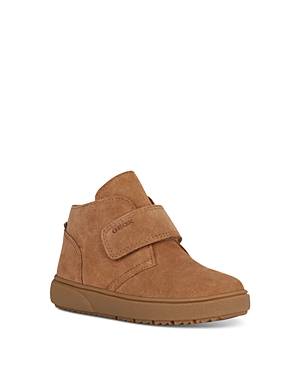 Shop Geox Boys' Theleven Ankle Boots - Toddler, Little Kid, Big Kid In Caramel