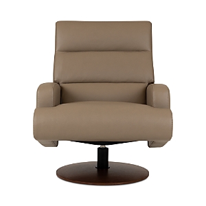 American Leather Lennox Comfort Relax Reclining Chair In Bison Champagne