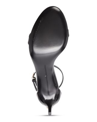 Dolce & Gabbana Women's Logo Detail Stiletto Heel Sandals