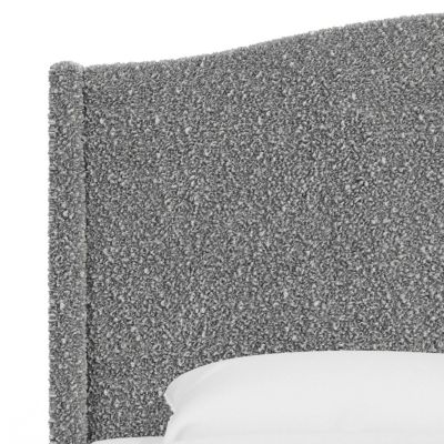 Amalia Bed in Plush Boucle