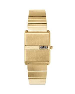 Breda Pulse Tandem Watch In Gold