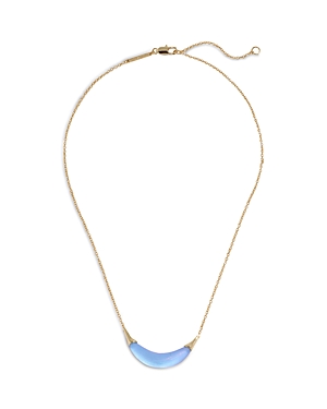 Shop Alexis Bittar Crescent Necklace, 16-19 In Opal