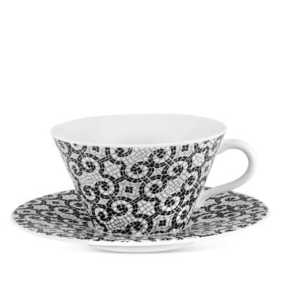 Calcada Portuguesa Tea Cup & Saucer, Set of 2