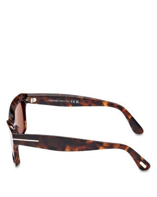 Mikel Square Sunglasses, 54mm