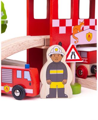 Fire Station Train Set - Ages 3+