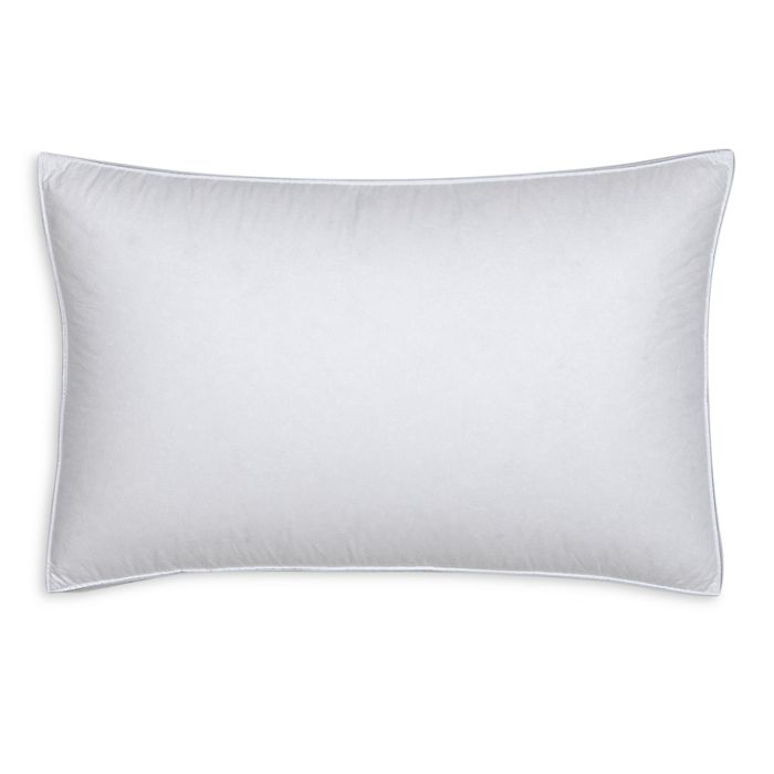 700-Fill-Power Sateen White Goose Down Pillow Pale Blue Firm King, Cotton | L.L.Bean