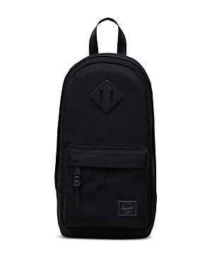 Shop Herschel Supply Co Heritage Shoulder Bag In Black Tonal