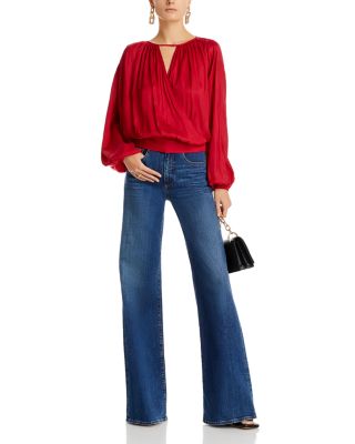 Liv High Rise Wide Leg Jeans in Medium Wash
