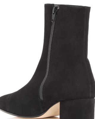 Women's Aimee Cap Toe Block Heel Booties