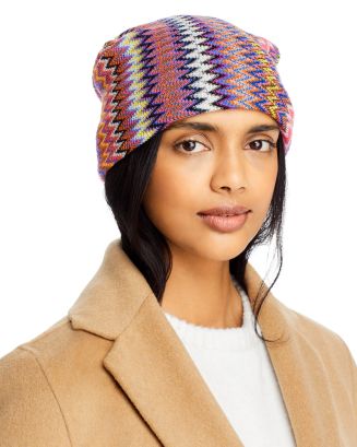 ハット MISSONI Woman Hat Lilac CP00WOD9829 0002 Missoni Outlet: Hat woman - Lilac | Missoni hat CP00WOD9829