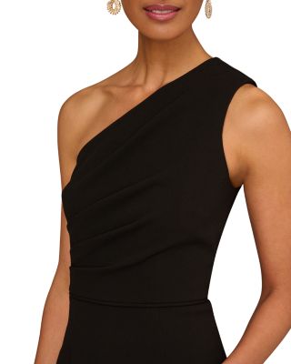 One Shoulder Tiered Gown