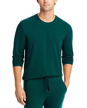 Shop Polo Ralph Lauren Crewneck Sleep Shirt In Green