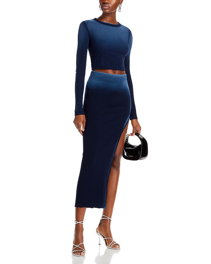 Cotton Citizen Verona Cropped Tee & Maxi Skirt Bloomingdale's