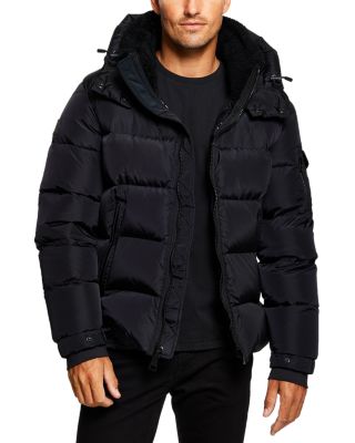 Frontier Quilted Hooded Zip Front Jacket