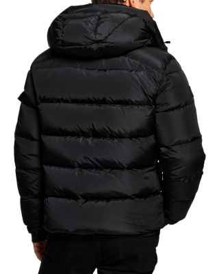 Frontier Quilted Hooded Zip Front Jacket