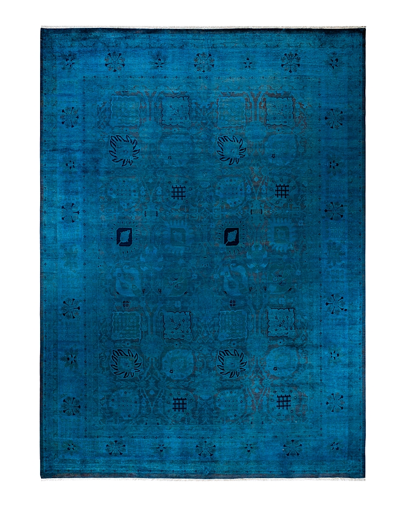 Bloomingdale's Fine Vibrance M1347 Area Rug, 10'1 X 13'10 In Light/blue