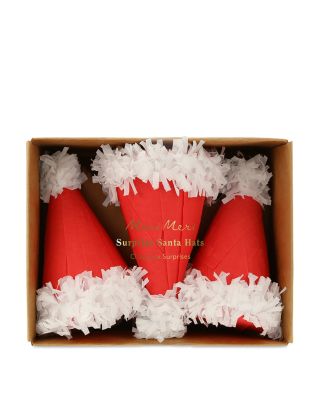 Meri Meri - Santa Hat Surprise Ball, Set of 3