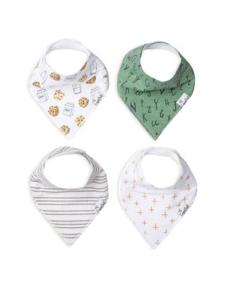  Bandana Bib Set, 4 Pk