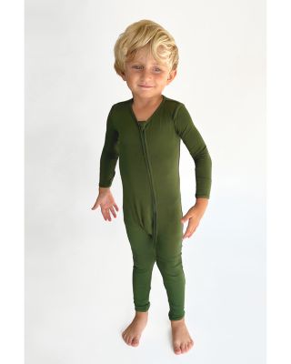 Unisex Evergreen Convertible Footie - Baby