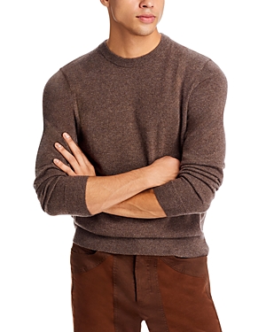 Shop Theory Hilles Cashmere Crewneck Sweater In Pt Heather