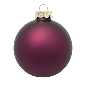 The Whitehurst Company, Llc The Whitehurst Company Ball Ornaments, Set Of 40 In Purple Mat