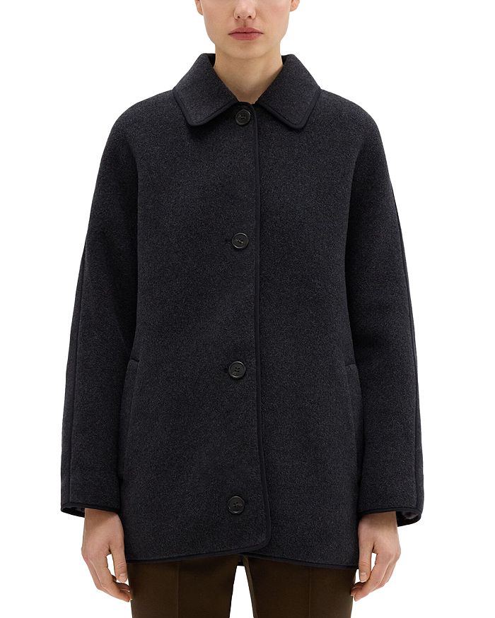 Theory reversible wool new arrivals coat