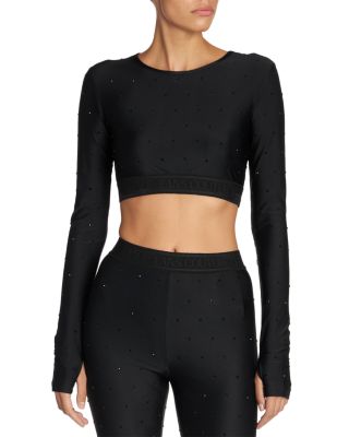 Versace Jeans Couture - Embellished Long Sleeve Tee
