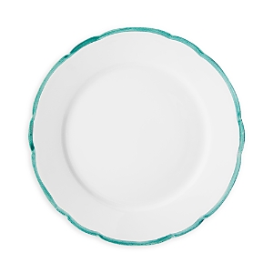 Degrenne Paris Reminiscence Dessert Plates, Set Of 4 In White/green