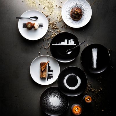 Arty Creation Gift Boxed Round Plates, Set of 6