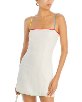 RHODE Caspian Linen Mini Dress | Bloomingdale's Women