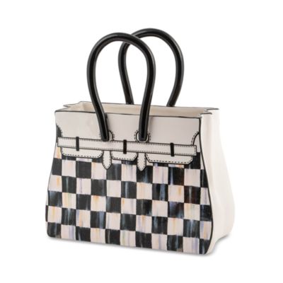 MacKenzie-Childs Doodles Handbag Vase | Bloomingdale
