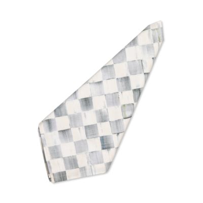 Mackenzie-Childs - Sterling Check Cotton Napkin