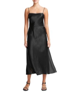 Vince - Sheer Panel Slip Dress