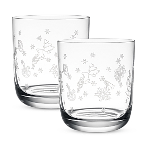 Villeroy & Boch Toy's Delight Double Old Fashioned Glass, Set Of 2 In Clear