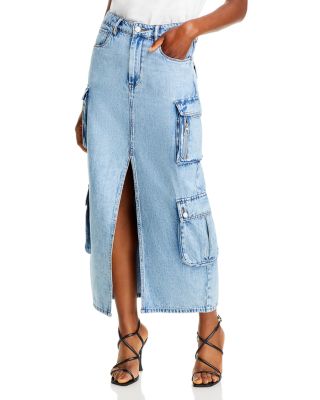 BLANKNYC Drawstring Utility Pocket Maxi Skirt main image 0
