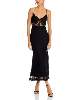 AQUA Lace Corset Slip Dress - Exclusive | Bloomingdale's