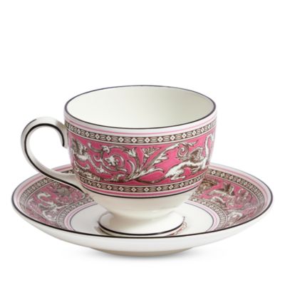 Florentine Teacup and Saucer